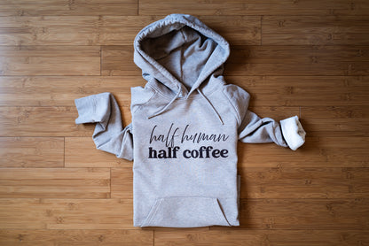 Суитшърт Half human, half coffee